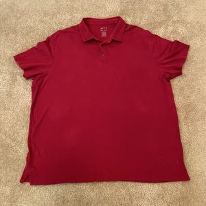 Men’s Deep Red APT.9 Polo Shirt